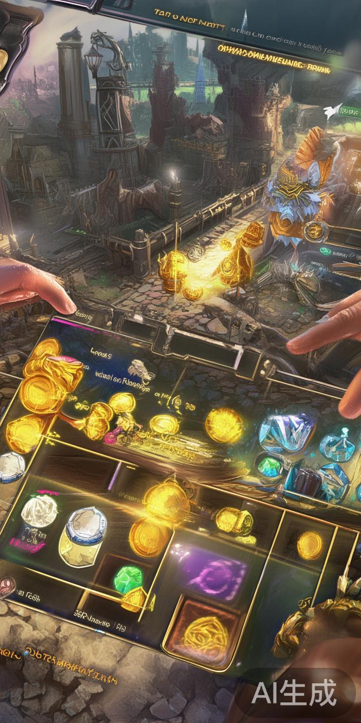 合理分配资源：游戏中的奖励多以金币、钻石等虚拟货币